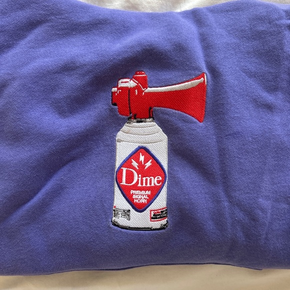 Dime MTL Hoodie Purple Signal Horn - Picture 1 of 4
